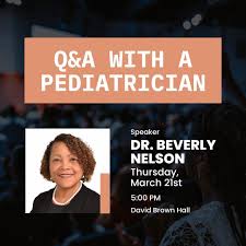 THIS EVENT IS NOW IN CHARTER HALL ‼️‼️ Come join PEDS Club at our Q&A event  with SGU alum and pediatrician, Dr. Beverley Nelson! 🎉 Bring your  questions about rotations, residency and