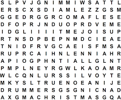 the twelve days of christmas large print word search puzzle