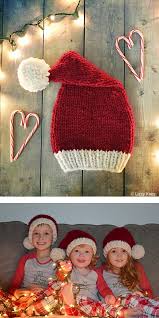 Christmas hat sweater knitted beanie christmas beanie knitted hat christmas gift for kids xmas 2021 new year decorations. Christmas Santa Hat Free Knitting Pattern
