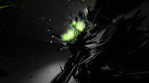 Res 1920x1080 Black Abstract Green Glow Desktop Wallpaper In 2020 Dark Black Wallpaper Abstract Wallpaper Cool Desktop Wallpapers