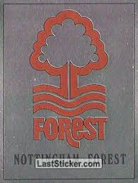 Maybe you would like to learn more about one of these? Sticker 215 Nottingham Forest Badge Panini Uk Football 1989 1990 Laststicker Com