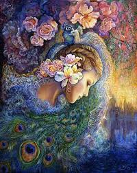 Believe The Artist S Name Is Josephine Hall She Has Some Of The Most Beautiful Paintings I Have Ever Seen Josephine Wall Fantasy Artist Peacock Art