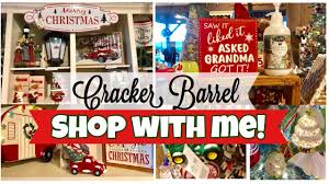 Our wish for you this christmas: Cracker Barrel Christmas Shop With Me Farmhouse Home Decor Ornaments Toys Youtube