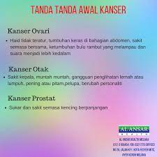 Facebook gives people the power to share. Pusat Rawatan Kesihatan Al Ansar Health Melaka Hq Awas Tanda Tanda Awal Kanser Yang Perlu Kita Tahu