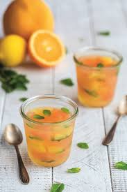 Aspic D Agrumes En Gelee Recette Recettes De Cuisine Agrumes Recette Gelee