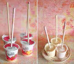 Diy Frozen Yogurt Pops Shop Sweet Things Frozen Yogurt Pops Frozen Yogurt Yogurt Pops