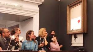 In case it was ever put up for auction. Banksy Artwork Shredded After Selling At Auction May Have Increased In Value Youtube