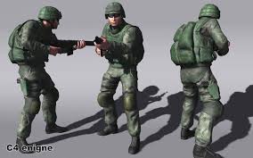 Marine Soldier 3d Model Soldier Marine 3d Model