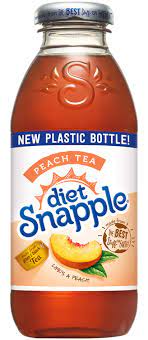 No, but it's the best drink ever. Amazon Com Diet Snapple Peach Tea 16 Fl Oz 12 Plastic Bottles Grocery Gourmet Food