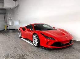 Ferrari f8 tributo channels the 488 pista. Ferrari F8 Tributo Red With Anrky An18 Aftermarket Wheels Wheel Front