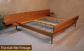 Enjoy free shipping on most stuff, even big stuff. Mid Century Modern German Teak King Platform Bed