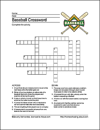 Many a sacrifice play in baseball. Baseball Printables Worksheets Related To The National Pastime Baseball Printables Crossword Word Puzzles