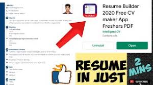 Via ai technology, the app scans job vacancies for required skills and competences. Resume Builder App Free Cv Maker 2021 Apk Download 2021 Free 9apps