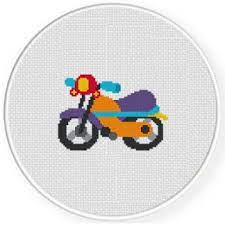 Motorbike cross stitch patterns free. Cute Motorcycle Cross Stitch Pattern Daily Cross Stitch