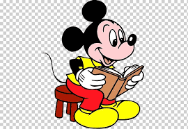 Mickey mouse holding chalk, mickey mouse minnie mouse, mickey mouse, heroes, hand, the walt disney company png. Mickey Mouse Sitting On Red Stool While Reading Book Illustration Mickey Mouse Minnie Mouse Pluto Donald Duck Reading Mouse S Child Food Hand Png Klipartz