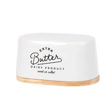 Beurrier En Bambou Et Ceramique Beurrier Bambou Art Ceramique