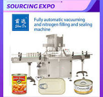 Can Seamer Automatic Powder Canning Vacuum Nitrogen Flushing Can Sealing  Machine