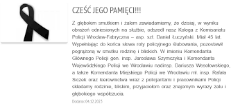 Nie żyje jeden z postrzelonych policjantów ....