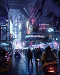 E M P I R E O F F U T U R E Empire Of Future No Instagram District 15 By Lincoln Hughes2d Empire Futuristic City Cyberpunk City Blade Runner Art