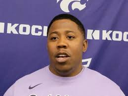 Kansas State football assistant Matthew Middleton talks about Wildcat  receiver Jayce Brown