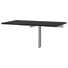 21 bild zu bureau murale rabattable ikea. Bjursta Table Murale A Abattant Brun Noir 353 8x195 8 90x50 Cm Ikea