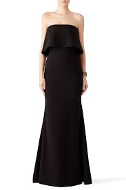 Likely Black Driggs Gown Black Bridesmaid Dresses Strapless Dress Formal Gowns