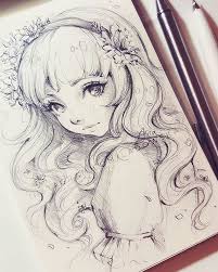 Beautiful Black And White Anime Drawings Anime Black And White Art Anime Art Beautiful Gift Drawing Anime Drawings