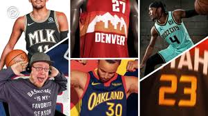 Reacting To All 30 2021 Nba City Jerseys Youtube