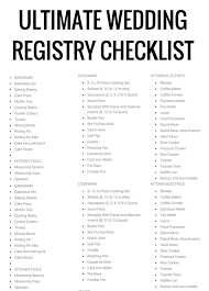 Wedding Registry Checklist Wedding Registry Checklist Best Wedding Registry Wedding Planning Tips