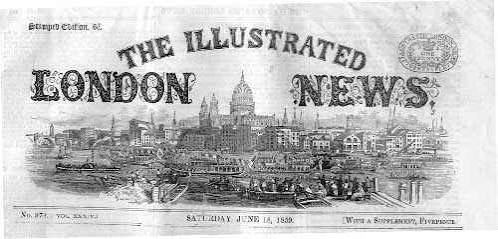 The Victorian Magazine - Illustrated London News - November 22 - 1856