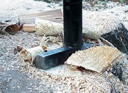A drill and an 18 inch wood auger bit. New Stump Planers Diggertec