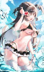 Chica, sexy, Anime, bonita, rubia, trasero, pechos, bikini, Fondo de  pantalla HD | Wallpaperbetter