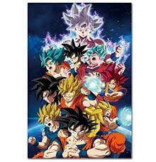 Ssjblue kaioken x 20 goku. Dragon Ball Z Super Poster Goku Ultra Instinct Mastered Walking Wall Art Picture Posters And Prints Painting For Room Decoration Buy Online In Dominica At Dominica Desertcart Com Productid 110840829