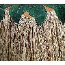 Raffia Table Skirting Walmart Com Table Skirt Party Table Decorations Luau Party