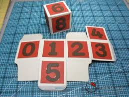 How To Number The Cubes For A Cube Calendar So Helpful Teacher Gifts Desk Calendar Tutorial Crafts