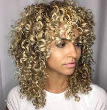 Bookmark your favorite layered hair style of the thompson adds some personality to her blunt cut curly bob by cutting a few layers within the crown. 50 Natural Curly Hairstyles Curly Hair Ideas To Try In 2021 Hair Adviser