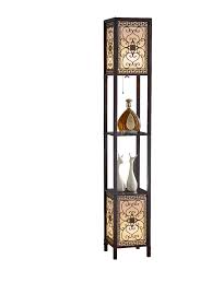 Free 2 Day Shipping Buy Artiva Usa 64 Infinity Heart Shelf Floor Lamp Espresso At Walmart Com Floor Lamp With Shelves Retro Floor Lamps