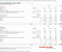 car cost calculator new car vs old