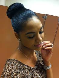 Hair Tutorial The Sock Bun Black Hair Bun Big Bun Hair Short Hair Bun