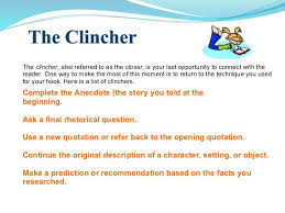 Understanding Topic-Clincher Sentences With Unit 4