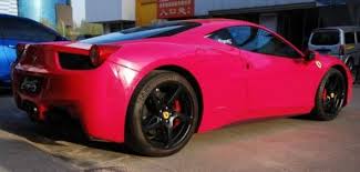 Share to twitter share to facebook share to pinterest. Outrageously Pink Super Cars Ferrari Italia