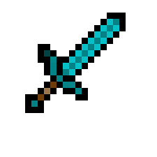 Minecraft Dimond Colouring Pages Minecraft Sword Minecraft Art Minecraft Templates