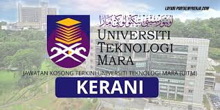 Jawatan kosong sebagai guru pra sekolah telah dibuka kepada rakyat malaysia yang berumur tidak ku. Jawatan Kosong Terkini Kerani Di Uitm Gaji Daripada Rm1 352 00 Rm 4 003 00 My Kerja