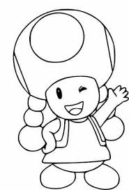 Toad And Toadette Coloring Page Coloring Pages Mario Coloring Pages Super Mario Coloring Pages