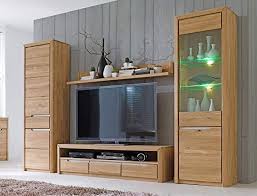 Wohnwand Pisa 30 Eiche Bianco Massiv 4 Teilig Medienwand Tv Wand Wohnzimmer Tv Mobel Wohnzimmer Ideen Landhaus Wand Tv Wand Wohnzimmer Wohnwand Wohnzimmer Tv