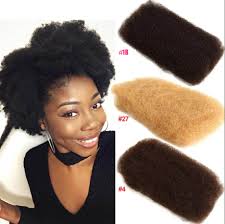 See before and after hairstyles of natural hair! Afro Kinky Bulk 100 Remy Human Hair Mongolian 50g Hair Crochet Braiding