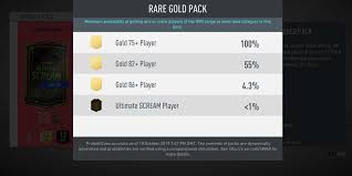 Premium gold players pack is a promo pack that can be found in fifa 21 ultimate team. Fifauteam Ar Twitter The Rare Gold Pack Was Released Today For The First Time In Fifa20 Last Year It Was Released Only 15 Times The First One Was On October 20 The