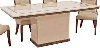 The exquisite and contemporary dining tables look hot and tempting even when there is no food served! Vida Living Alfredo 120cm Beige Marble Dining Table Cfs Furniture Uk