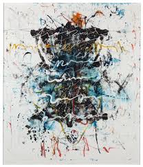 Staudacher 59, mixed media on paper, 29.5 x 40 cm. Hans Staudacher B 1923