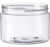 12 oz. Clear PET Plastic Jar, Straight Sided, 89mm 89-400